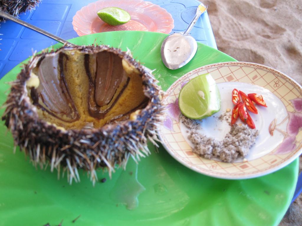 Raw specialties are famous throughout Vietnam that not everyone has the courage to try