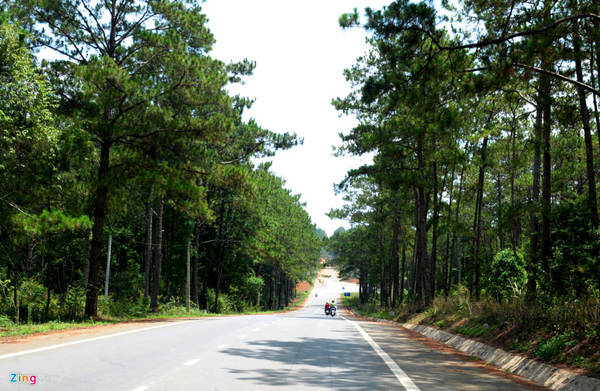 Mang Den national eco-tourism area, Kon Plong district (Kon Tum) has long been considered a resort paradise by tourists. From Kon Tum city center, visitors can go by car or motorbike on Highway 24 to the northeast for 54 km.