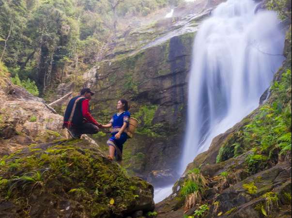 Journey to discover and experience Siu Puong waterfall